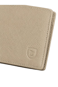 100% Genuine Leather Men’s Wallet – Premium Bifold with ID Window