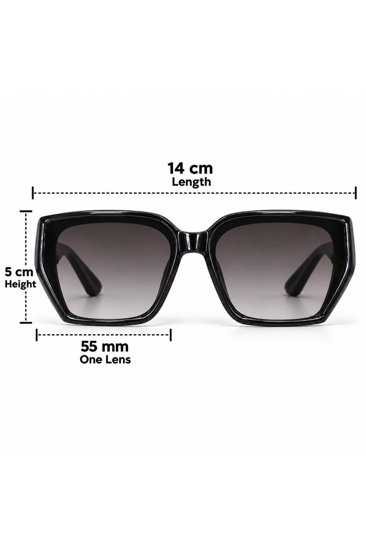 NWF-SUNGLS-820790 Black Smoke Grey 2