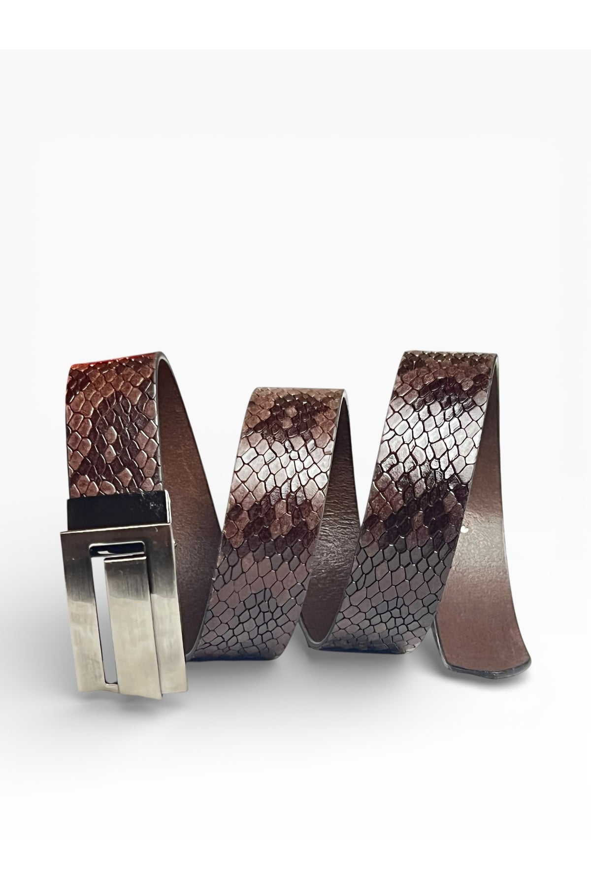 Men’s 35mm Genuine Leather Formal Belt – Textured Finish, Premium Office Wear Secondary image