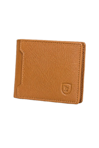 100% Genuine Leather Men’s Wallet – Premium Bifold with ID Window