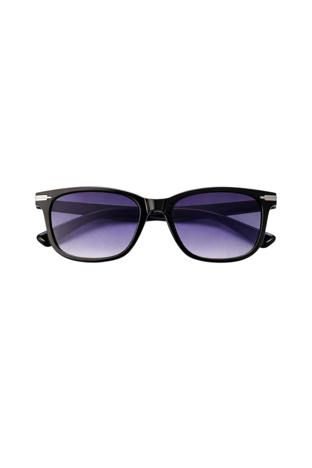 Premium Retro Half-Rim Sunglasses for Men | UV Protection | Lightweight Fashion Eyewear Secondary image