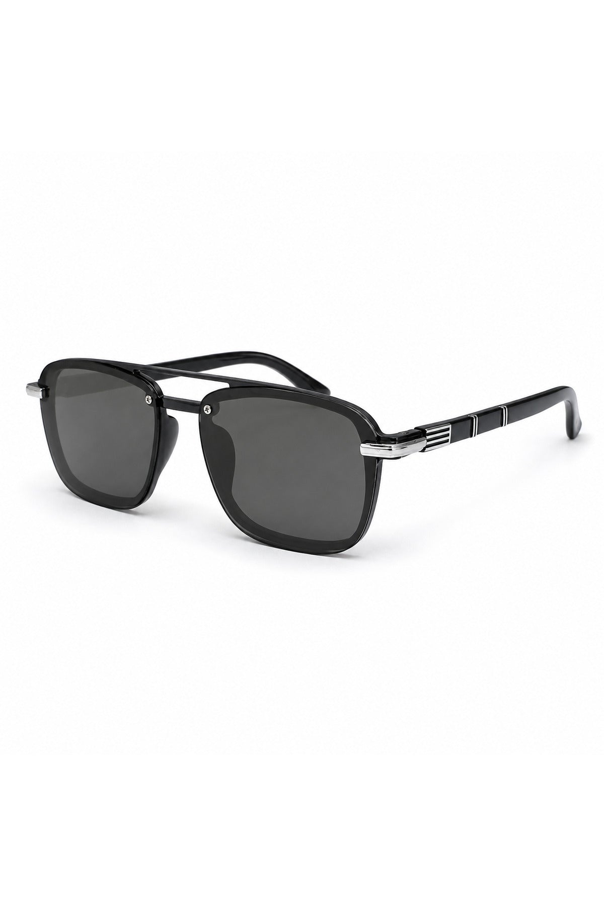 NWF-SUNGLS-LSG-32 Black Smoke Grey 1