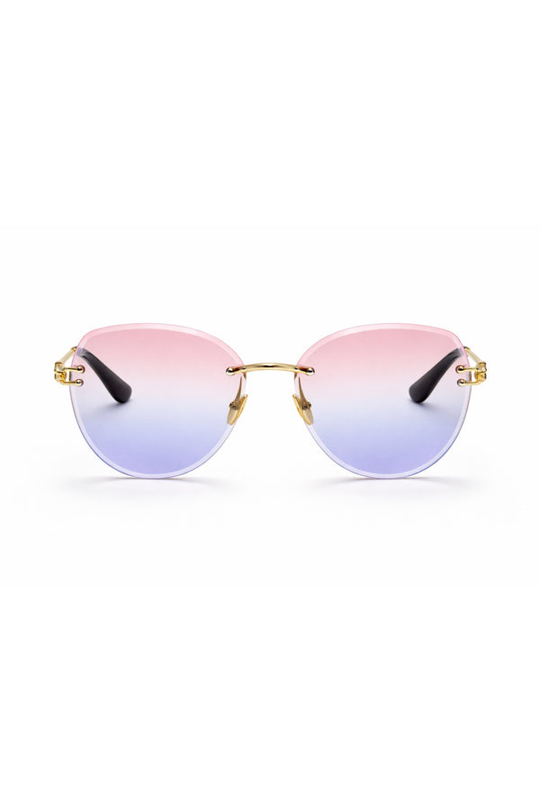 Pink & Blue - Sunset Pink