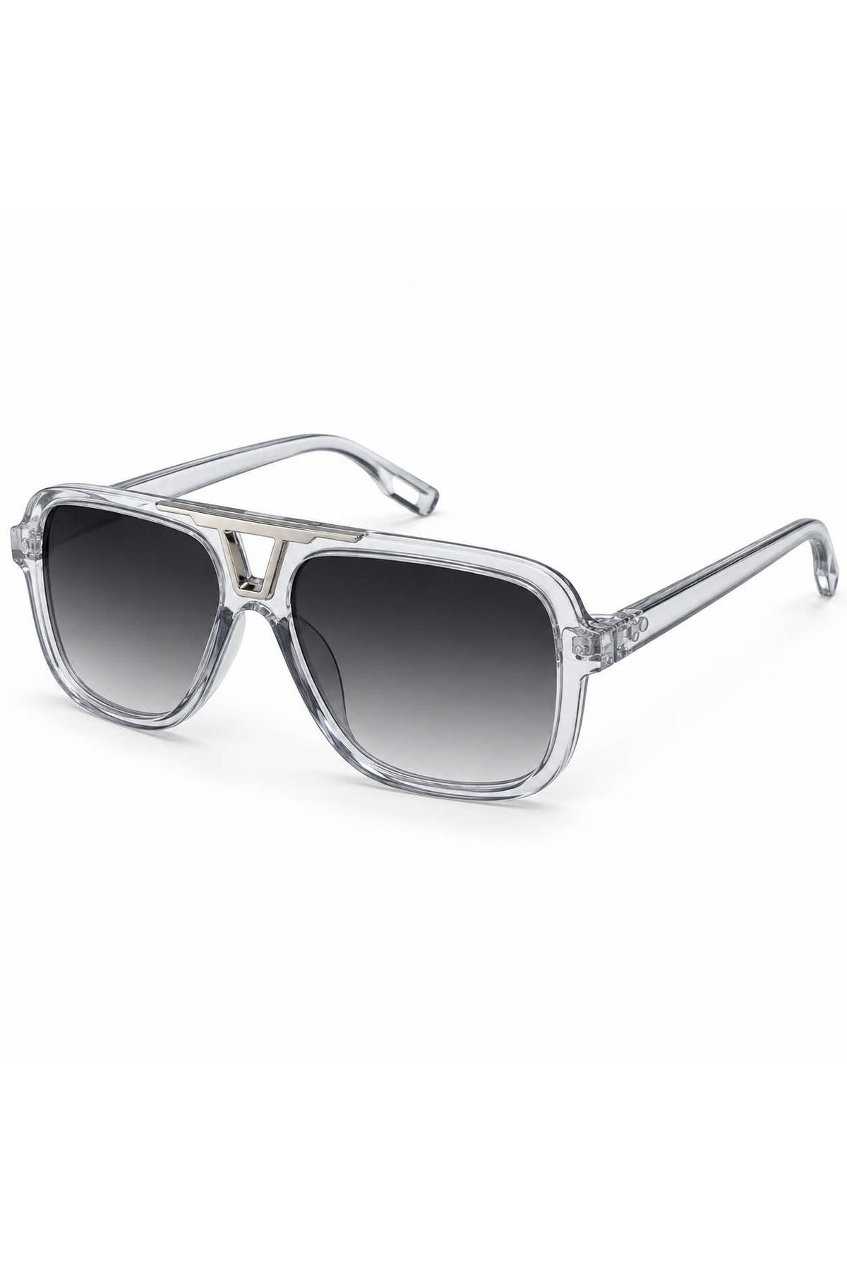 NWF-SUNGLS-LSG-45 Transparent Smoke Grey Gradient 1