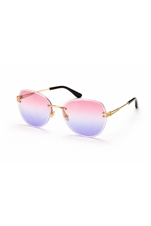 Pink & Blue - Sunset Pink
