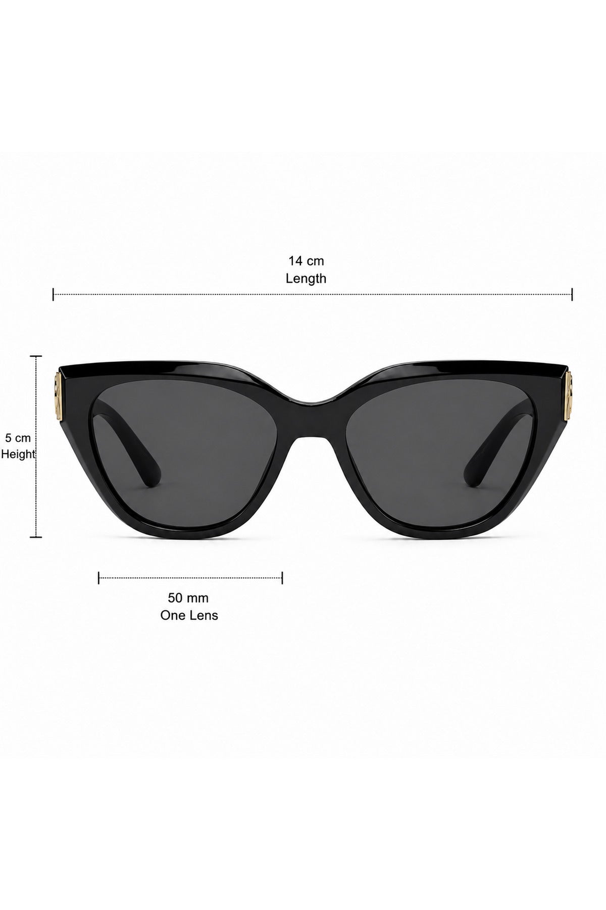 NWF-SUNGLS-820803 Black Smoke Grey 2