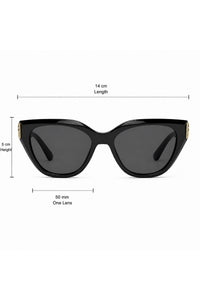 NWF-SUNGLS-820803 Black Smoke Grey 2