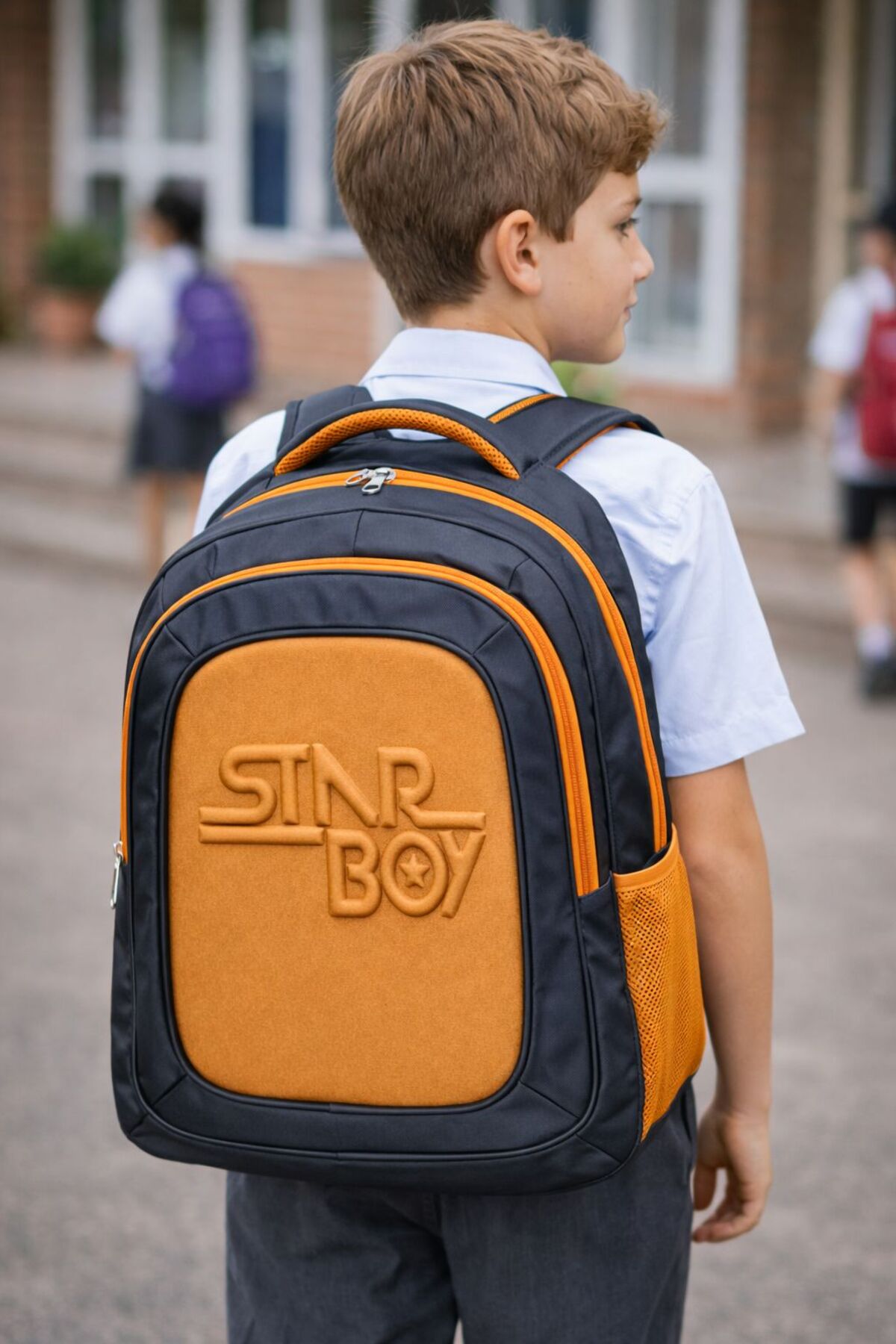 Kids School Backpack | Lightweight & Durable School Bag for Boys Secondary image