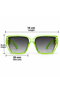 NWF-SUNGLS-820790 Lime Green Smoke Grey 2