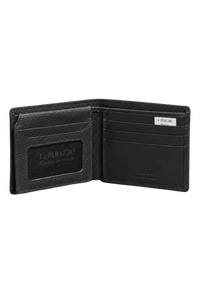 100% Genuine Leather Men’s Wallet – Premium Bifold with ID Window
