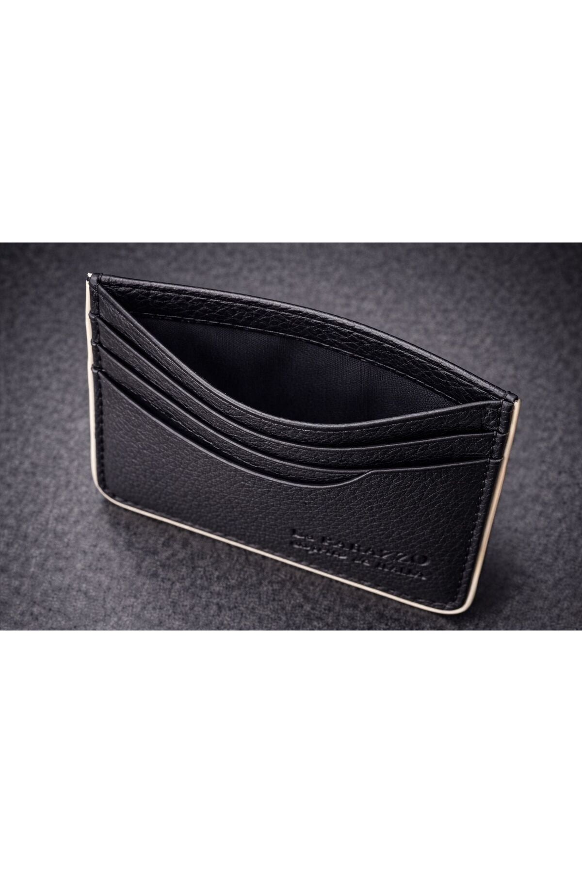 Slim Genuine Leather Card Holder Wallet for Men – Luxury Minimalist Holder Wallet Secondary image