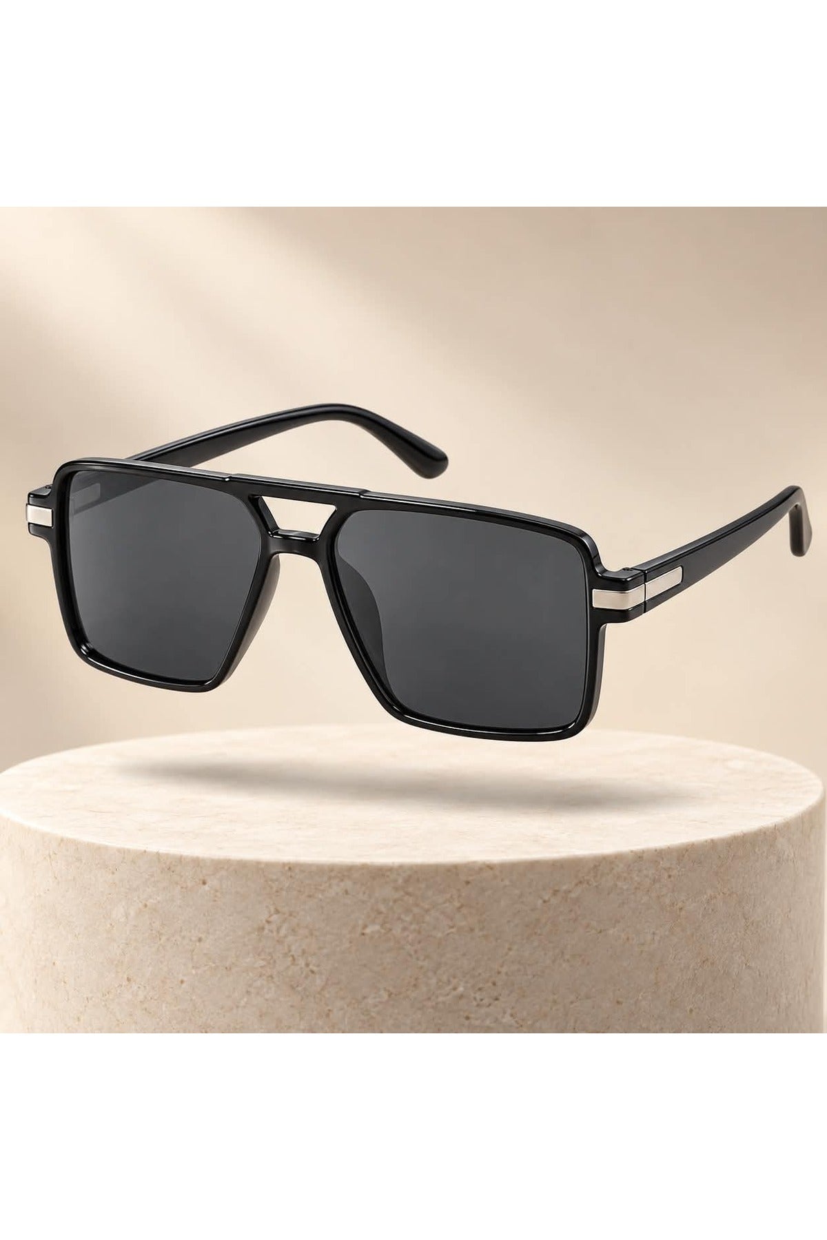 NWF-SUNGLS-LSG-7 Black Smoke Grey 3
