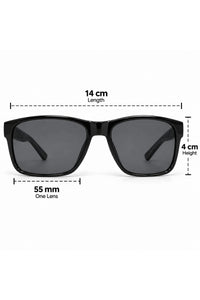NWF-SUNGLS-LSG-44 Black Smoke Grey 2