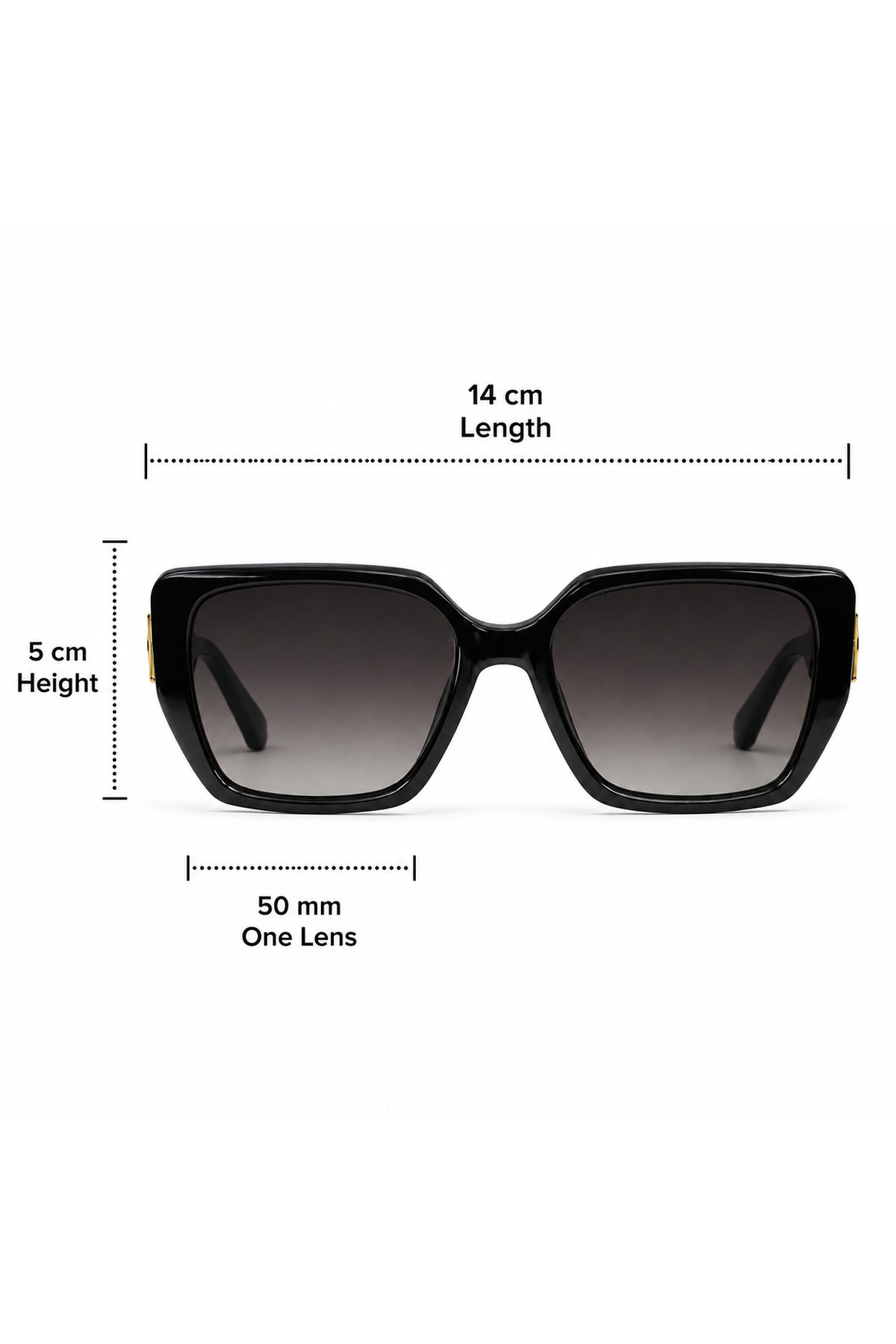 NWF-SUNGLS- 820777 Black Smoke Grey 2