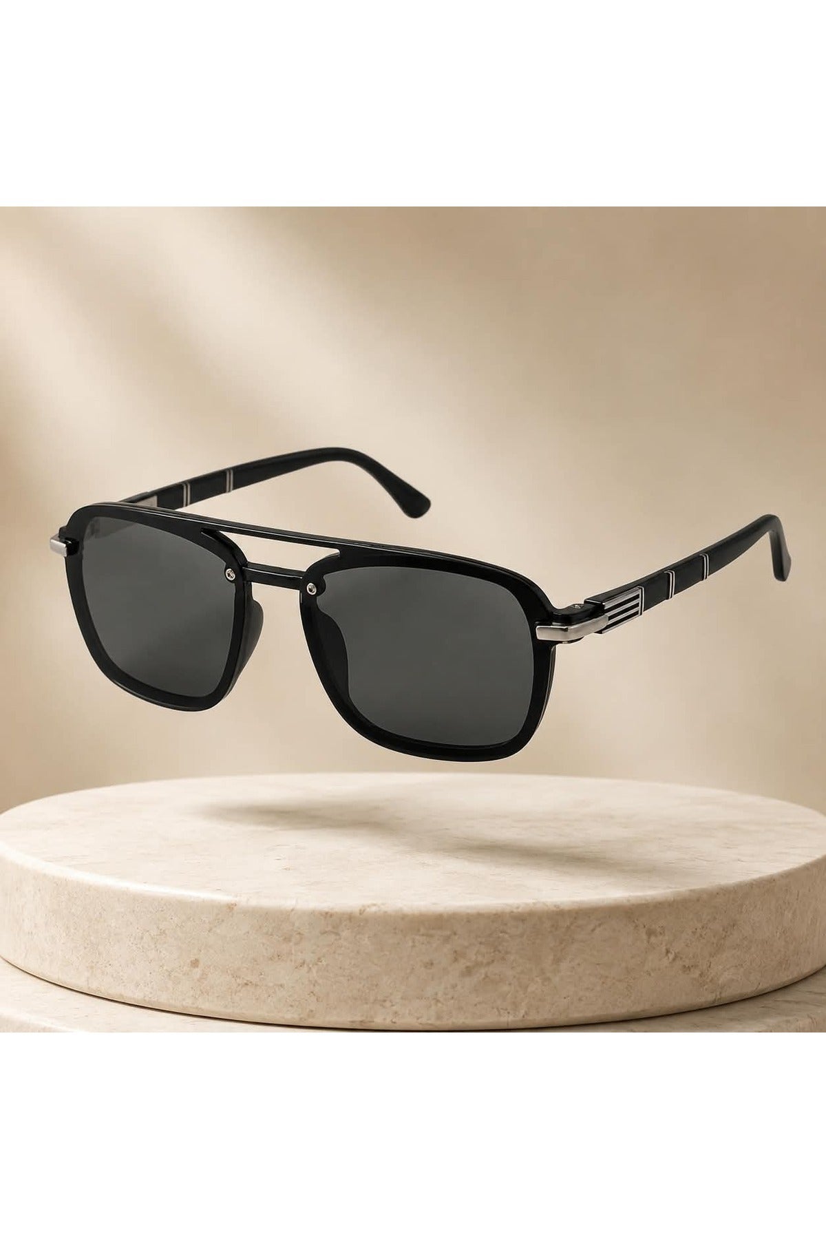 NWF-SUNGLS-LSG-32 Black Smoke Grey 3