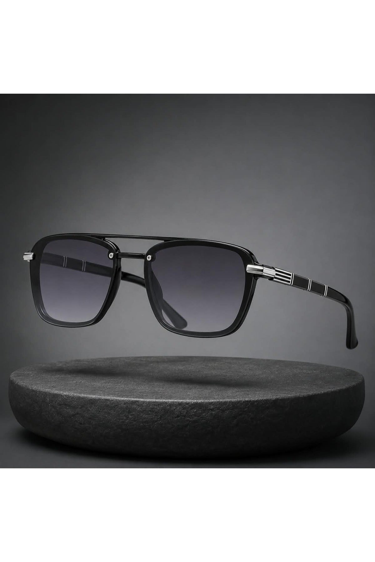 NWF-SUNGLS-LSG-32 Black Smoke Purple 3