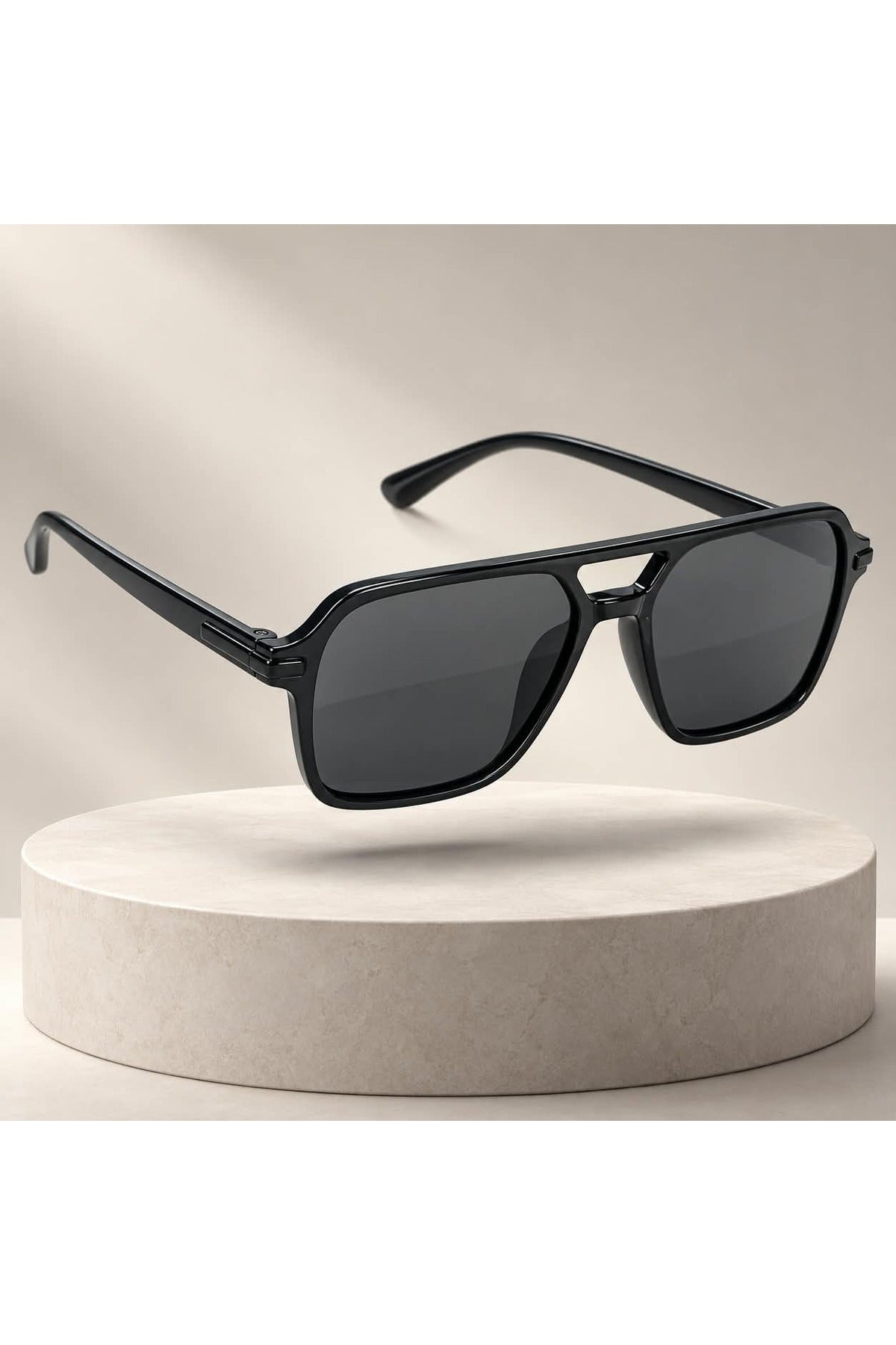 NWF-SUNGLS-LSG-14 Black Smoke Grey 3