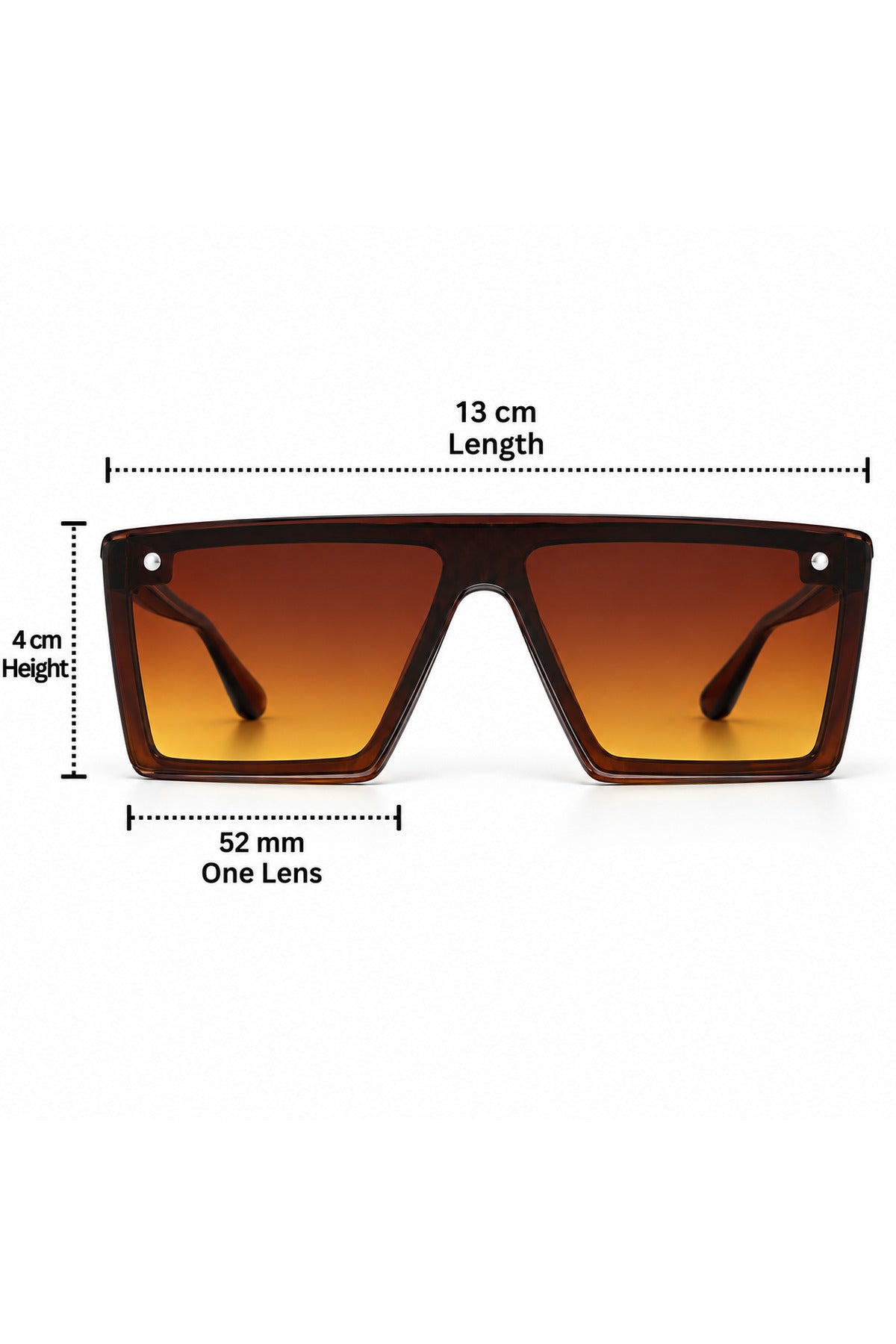 NWF-SUNGLS-LSG-31 Transparent Brown Amber 2