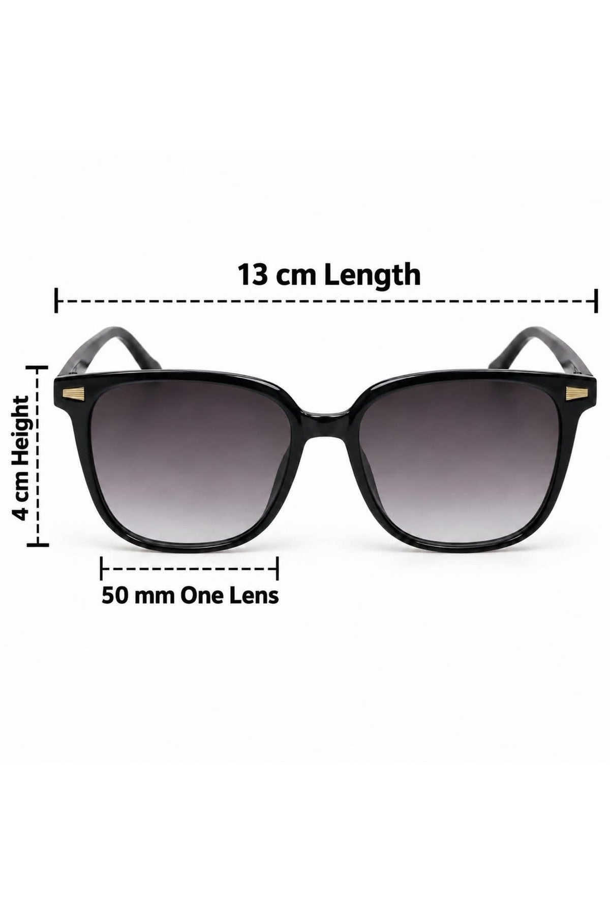 NWF-SUNGLS-LSG-5 Black Smoke Grey 2