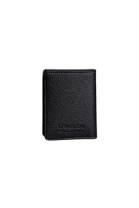 Genuine Leather Card Holder Wallet for Men – Slim Luxury Wallet, Black