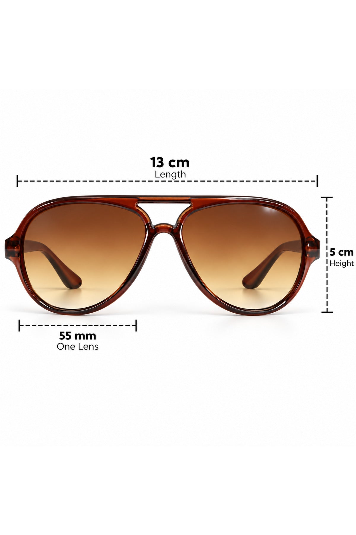 NWF-SUNGLS-LSG-9213 Transparent Brown Amber Gradient 2