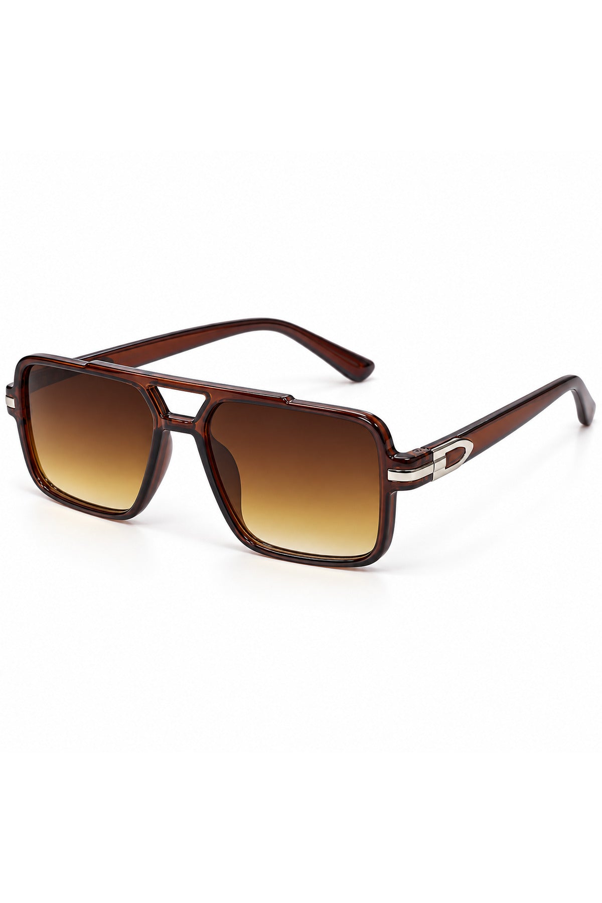 NWF-SUNGLS-LSG-6 Transparent Brown Amber Gradient 1