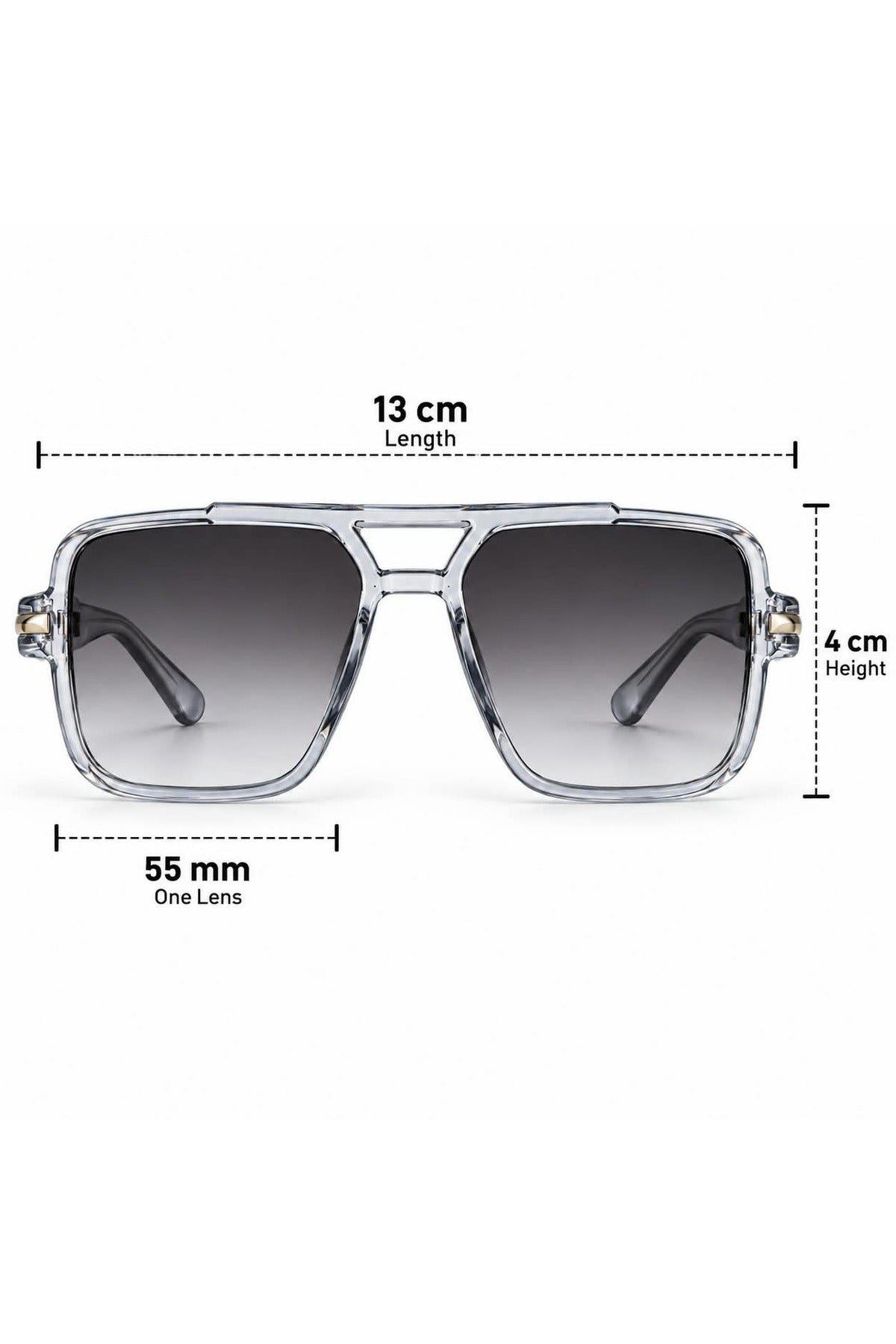 NWF-SUNGLS-LSG-6 Transparent Crystal Grey Gradient 2
