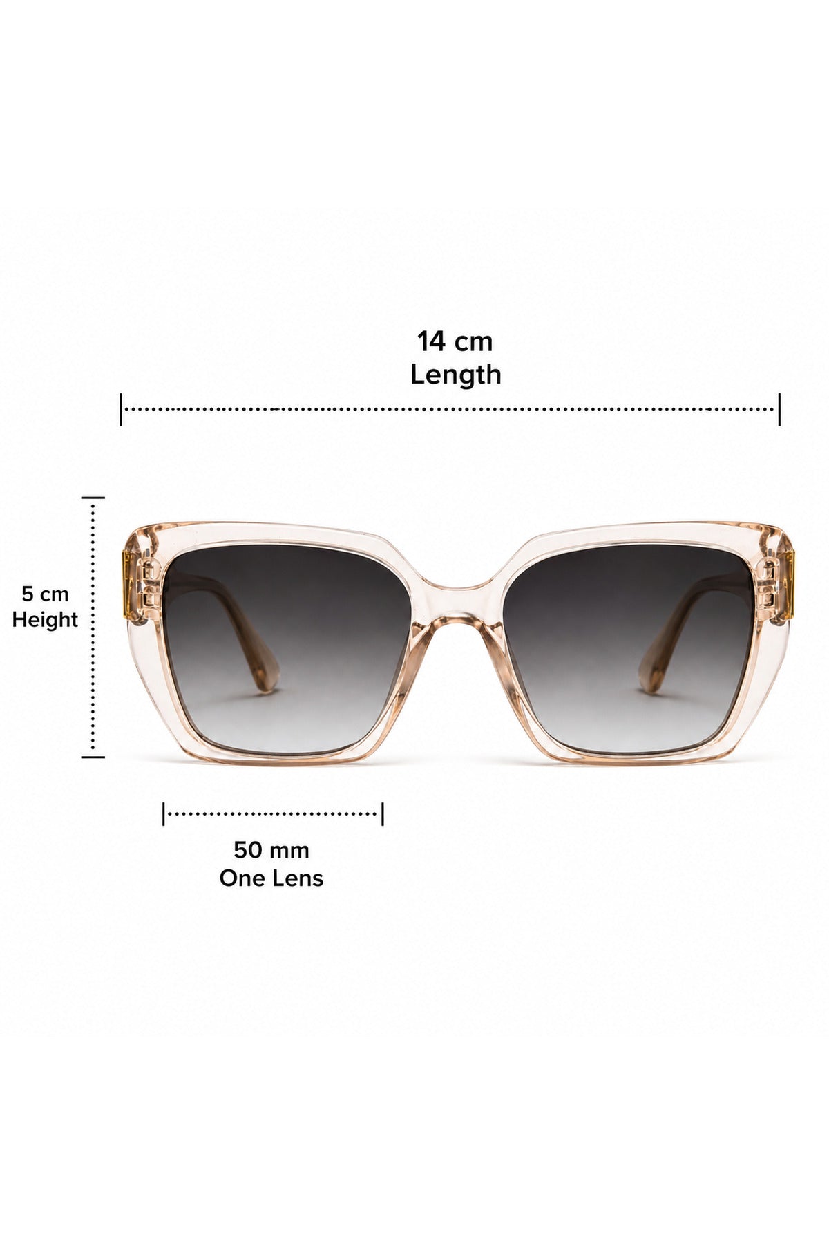 NWF-SUNGLS- 820777 Champagne Grey Gradient 2