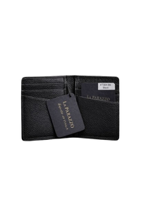 Genuine Leather Card Holder Wallet for Men – Slim Luxury Wallet, Black