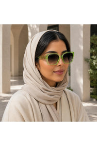 NWF-SUNGLS- 820777 Green Smoke Grey 4