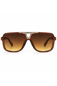 NWF-SUNGLS-LSG-41 Transparent Brown Amber Gradient 5