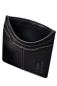 Slim Genuine Leather Card Holder Wallet for Men – Luxury Minimalist Holder
