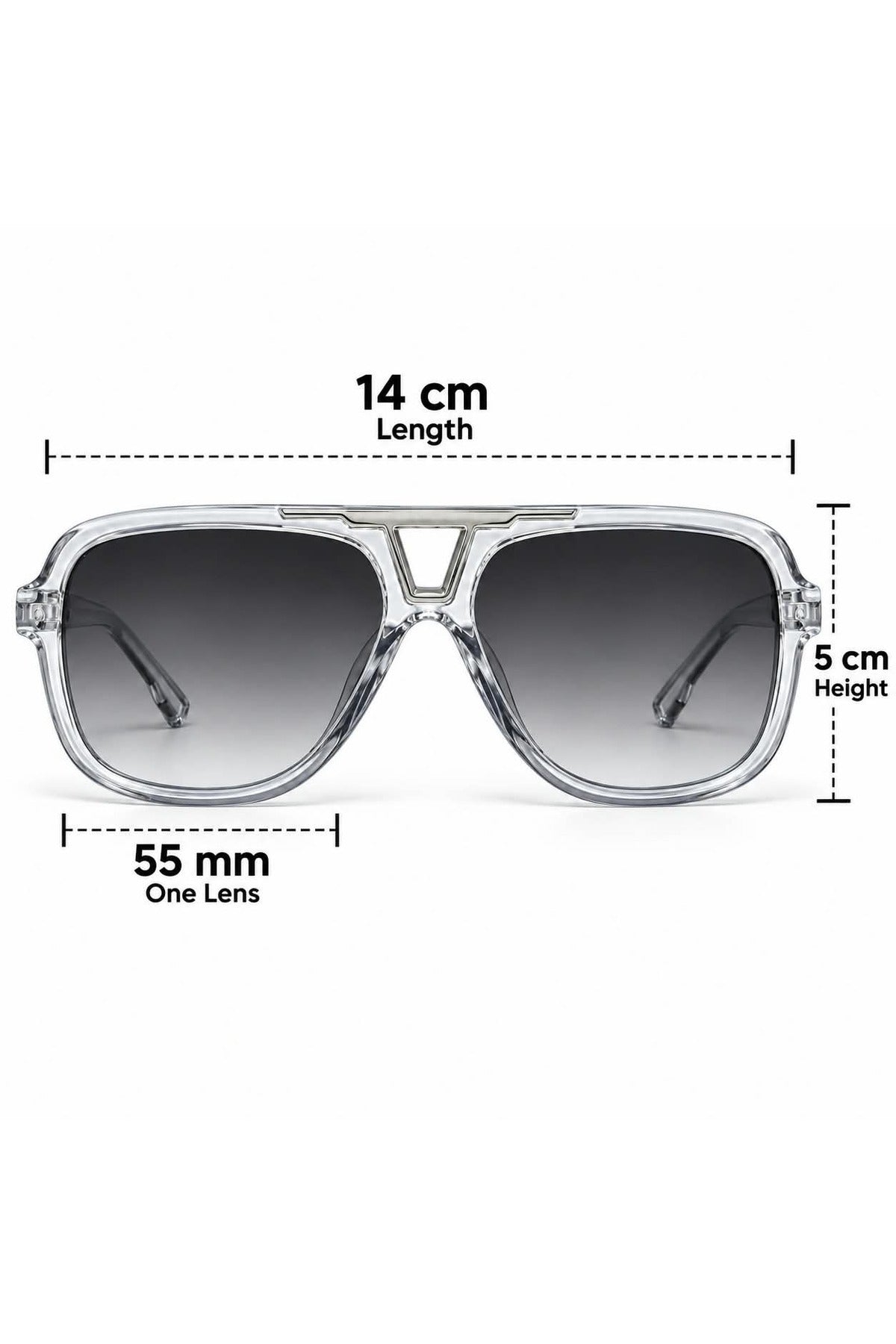 NWF-SUNGLS-LSG-45 Transparent Smoke Grey Gradient 2