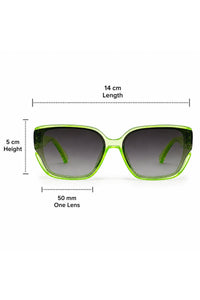NWF-SUNGLS-820786 Green Smoke Grey 2