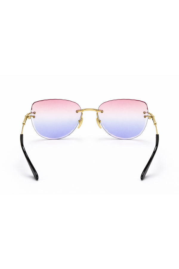 Pink & Blue - Sunset Pink