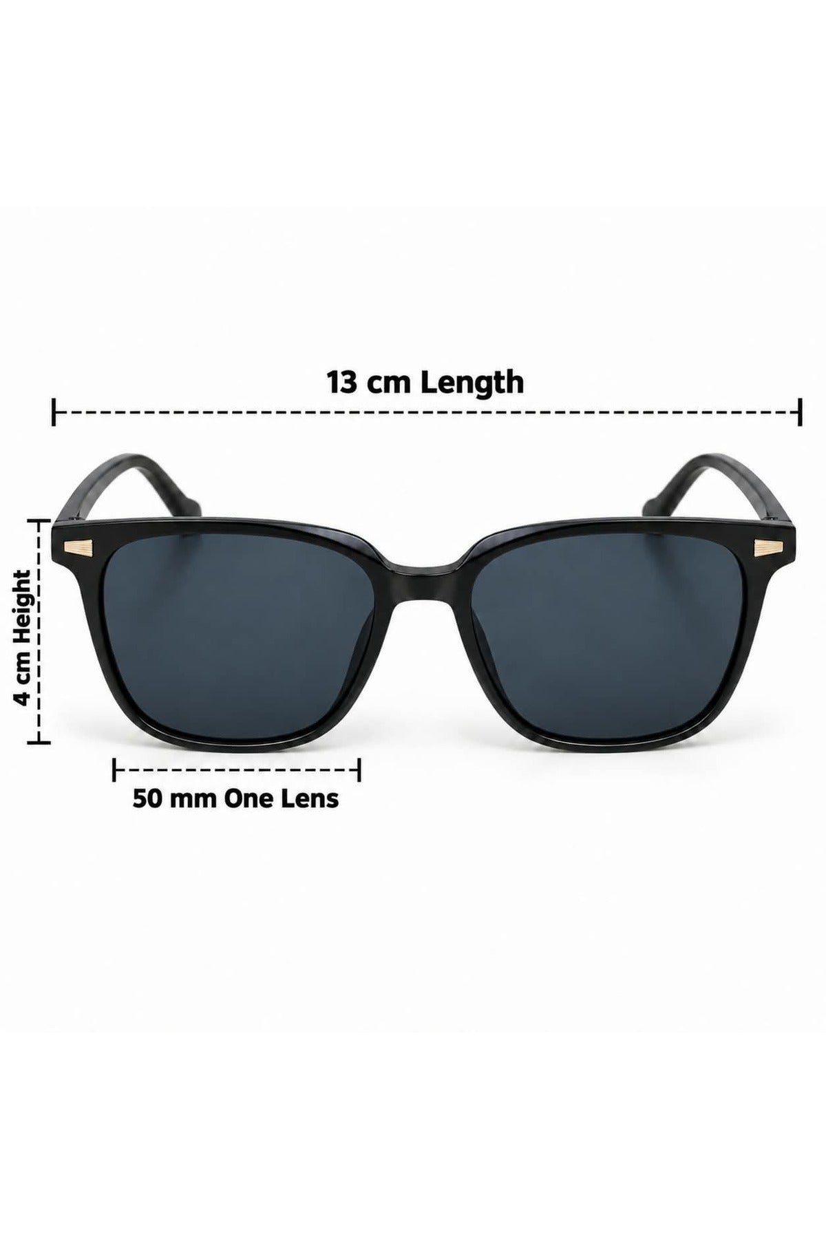 NWF-SUNGLS-LSG-5 Black Smoke Blue 2