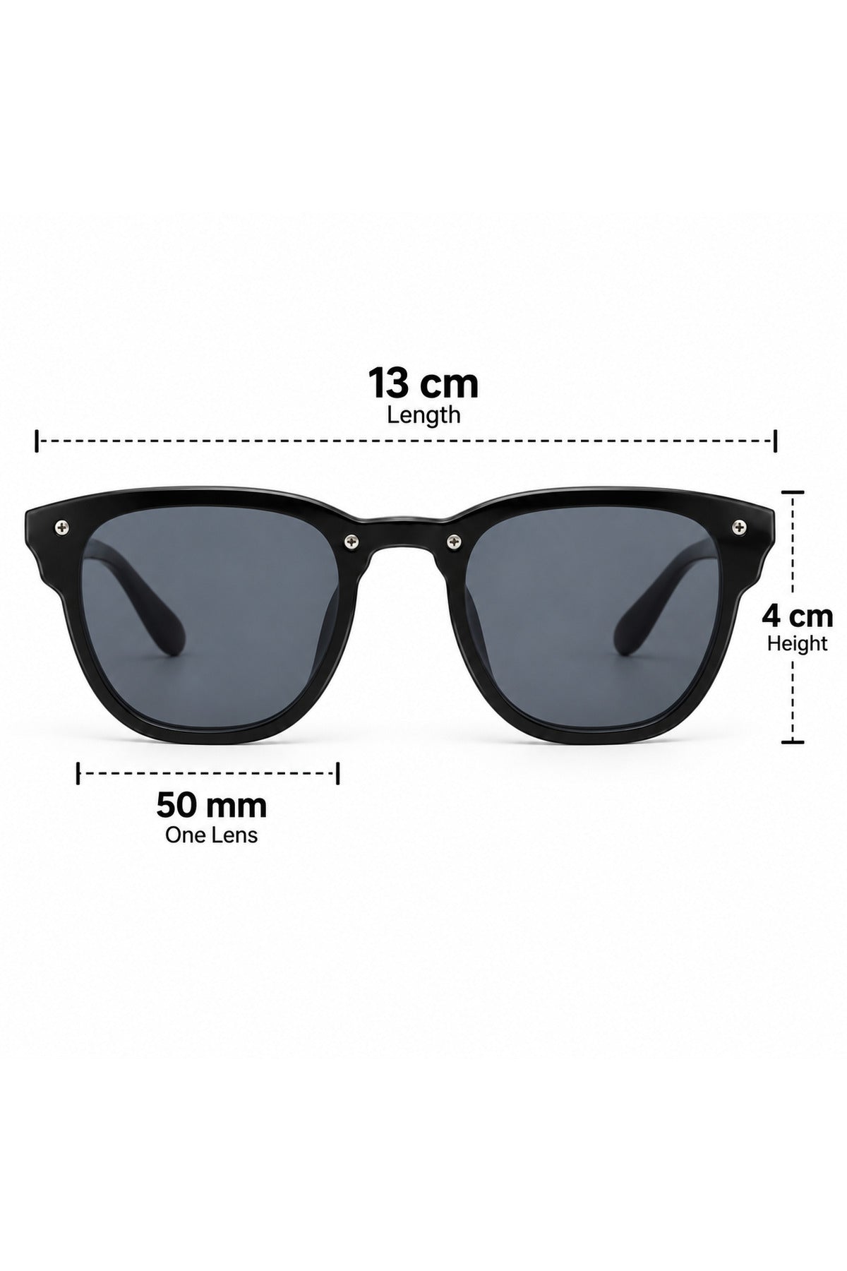 NWF-SUNGLS-LSG-21 Black Smoke Grey 2
