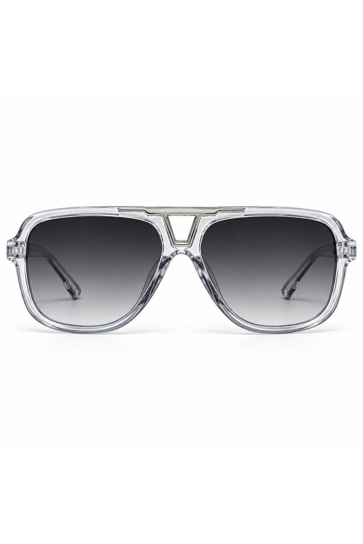 NWF-SUNGLS-LSG-45 Transparent Smoke Grey Gradient 5