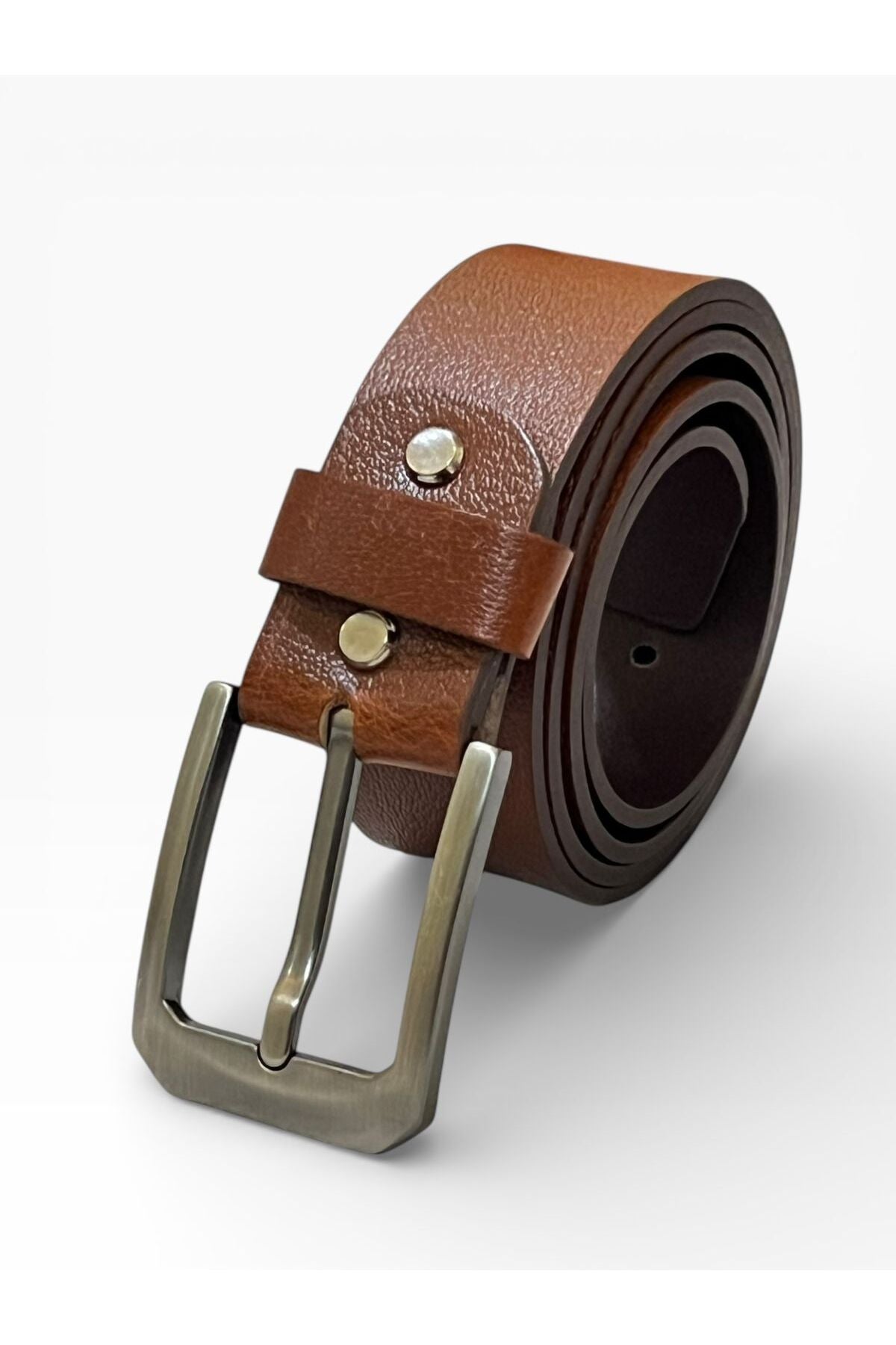 Men’s Premium Genuine Leather Belt | Heavy-Duty Metal Buckle | Formal & Casual Belt for men Secondary image