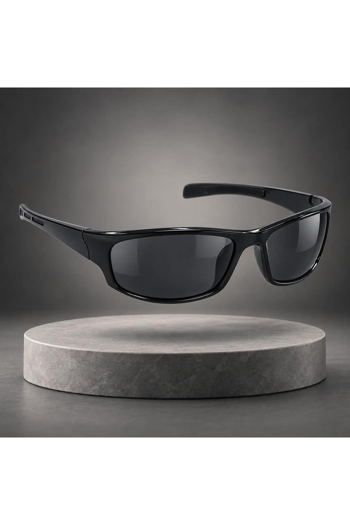 NWF-SUNGLS-LSG-12 Black Smoke Grey 4