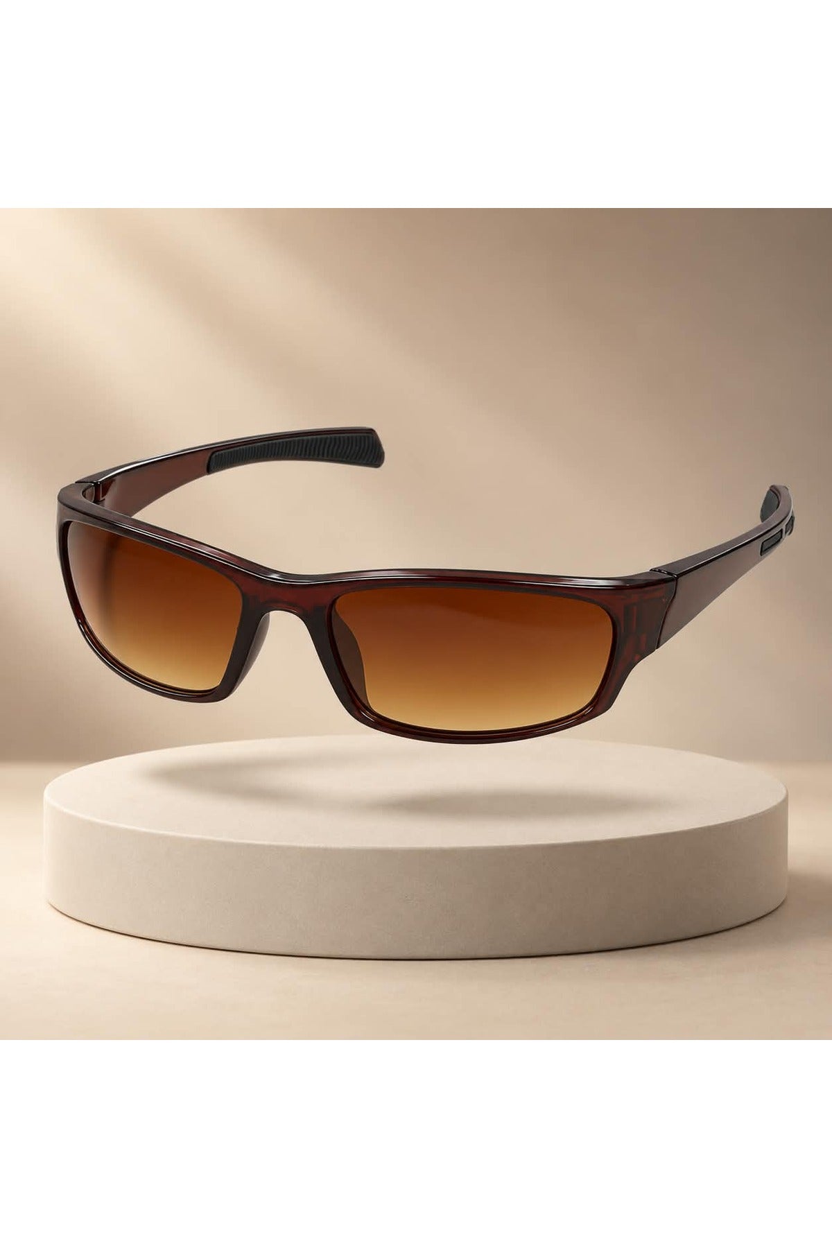 NWF-SUNGLS-LSG-12 Transparent Brown Amber 3