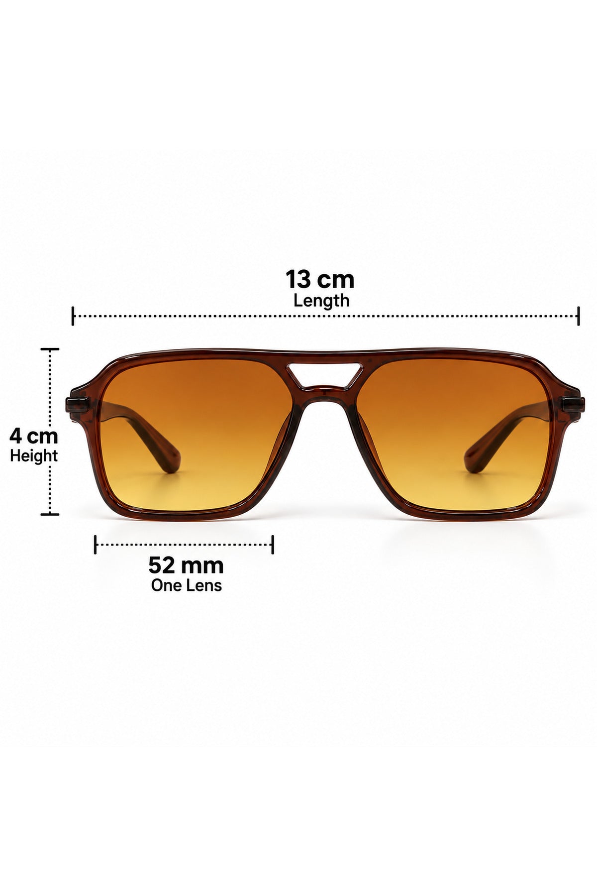 NWF-SUNGLS-LSG-14 Brown Amber Gradient 2