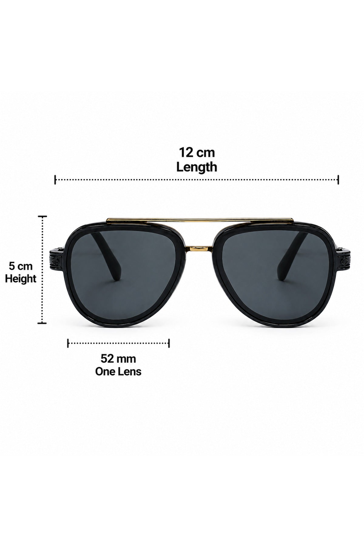 NWF-SUNGLS-LSG-28 Black Smoke Grey 2