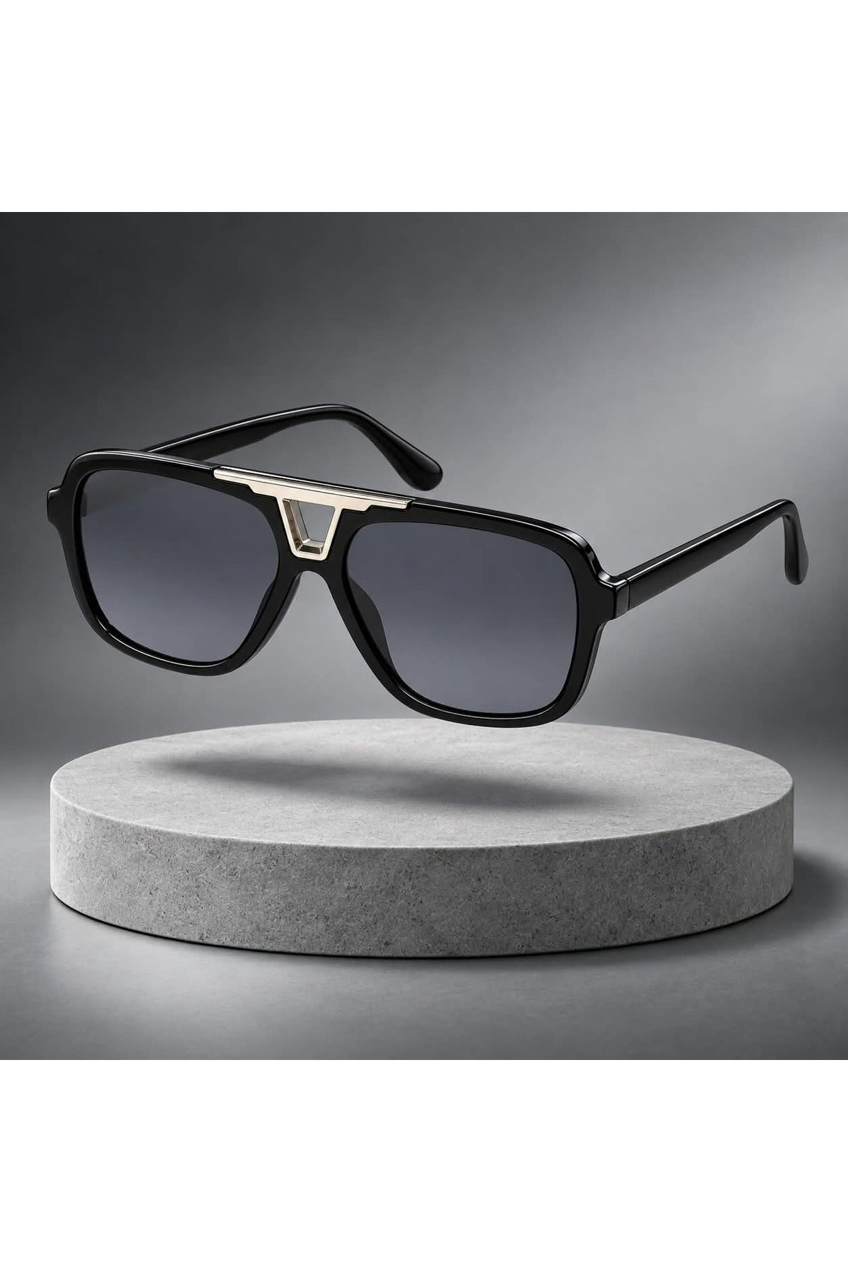 NWF-SUNGLS-LSG-45 Black Grey Gradient 3