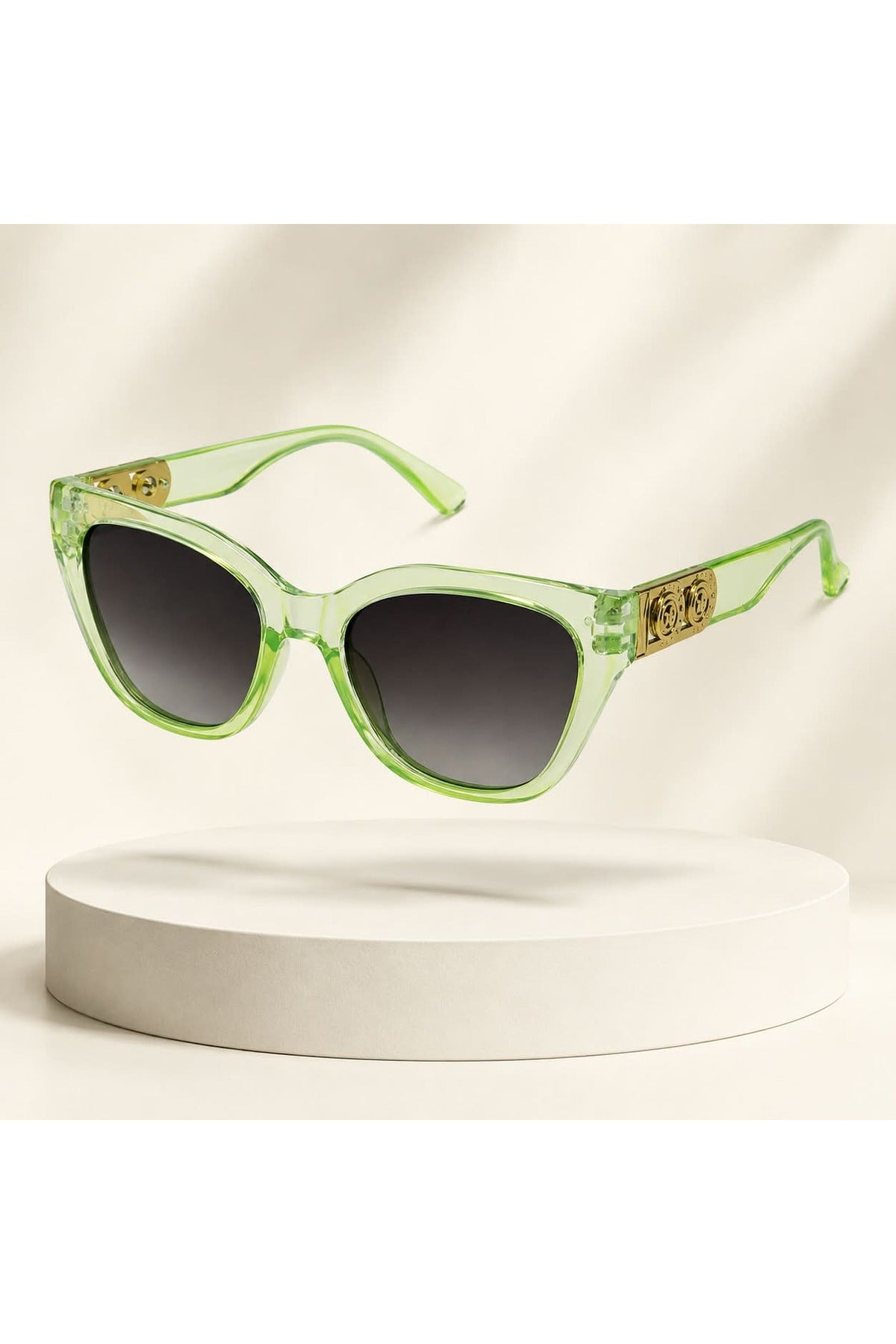 NWF-SUNGLS-820803 Transparent Lime Green 3
