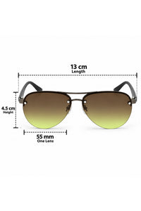 NWF-SUNGLS-LSG-4 Brown Lime Gradient 2