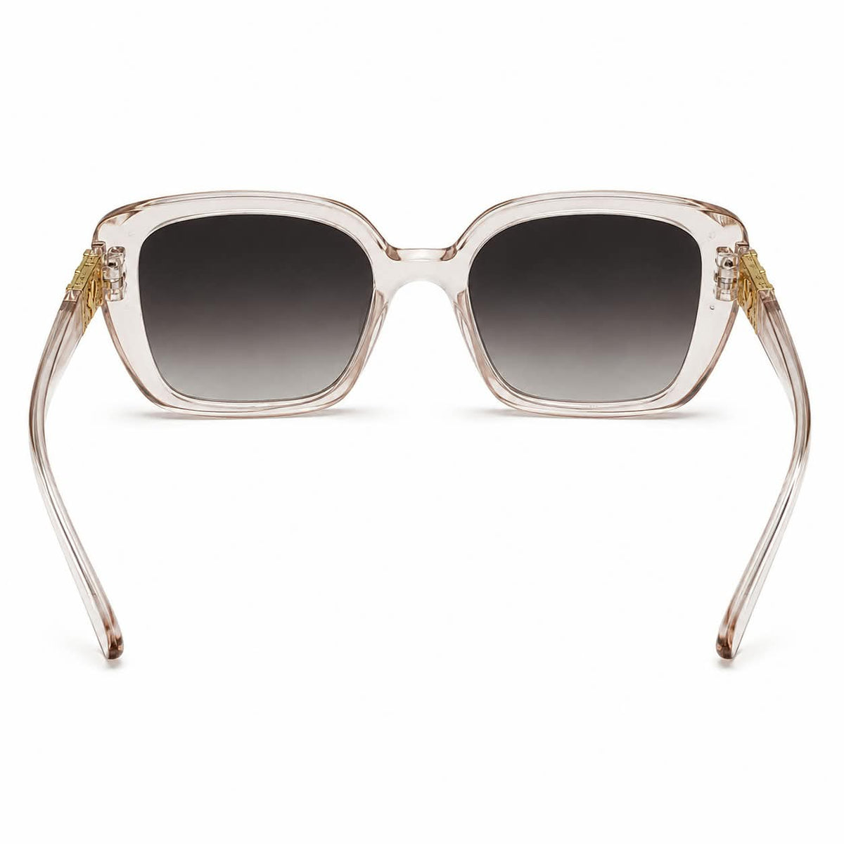 Premium Oversized Square Sunglasses for Women – Elegant Statement Frame with Gradient Lenses & Decorative Temple Detail