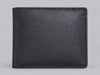 La Parazzo Premium Genuine Leather Men’s Bifold Wallet with Flip-Out Card Holder & Cash Compartment