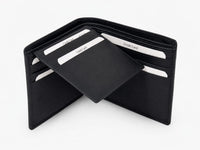 La Parazzo Premium Genuine Leather Men’s Bifold Wallet with Flip-Out Card Holder & Cash Compartment