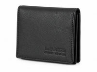 La Parazzo Premium 100% Genuine Leather Men’s Wallet – Compact Bifold Wallet with Card Slots, ID Window & Coin Pocket